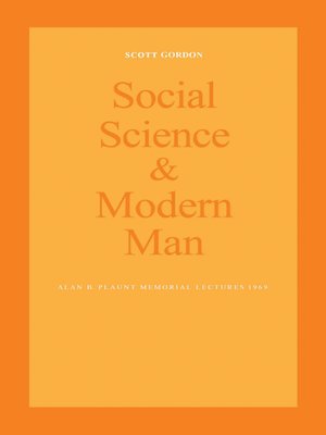 cover image of Social Science and Modern Man